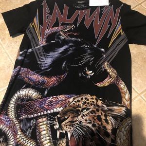 Authentic Balmain Cheetah Cobra Wild W/Tags dior givenchy gucci size MED